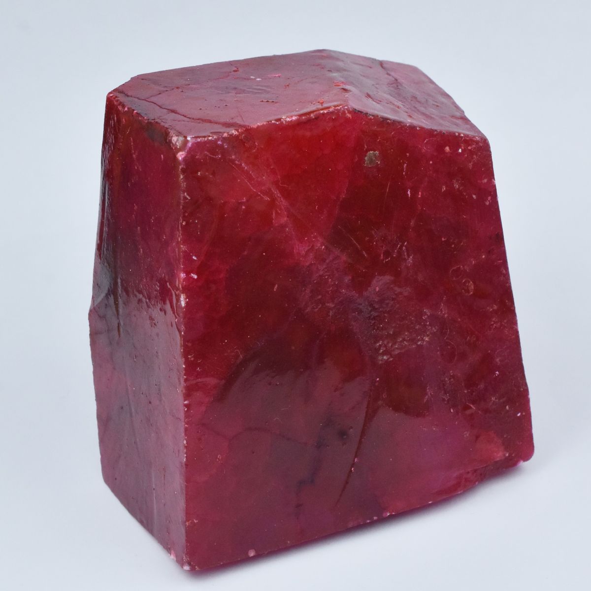 3313.10 Carat Red Ruby Natural Huge Size Uncut Rough CERTIFIED Loose Gemstone