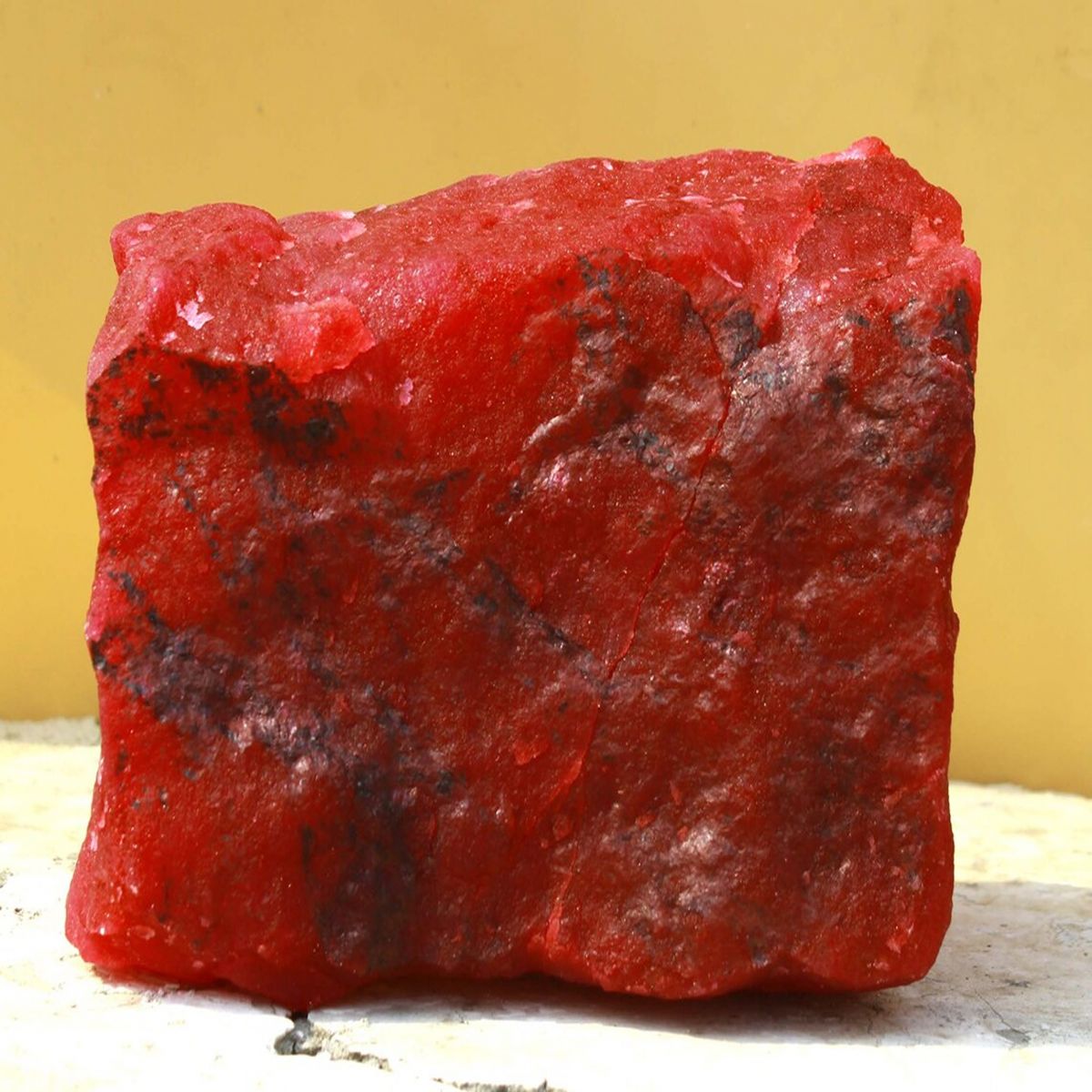 10000 Ct Natural African Red Ruby CERTIFIED HUGE Loose Gemstone Red Ruby Rough