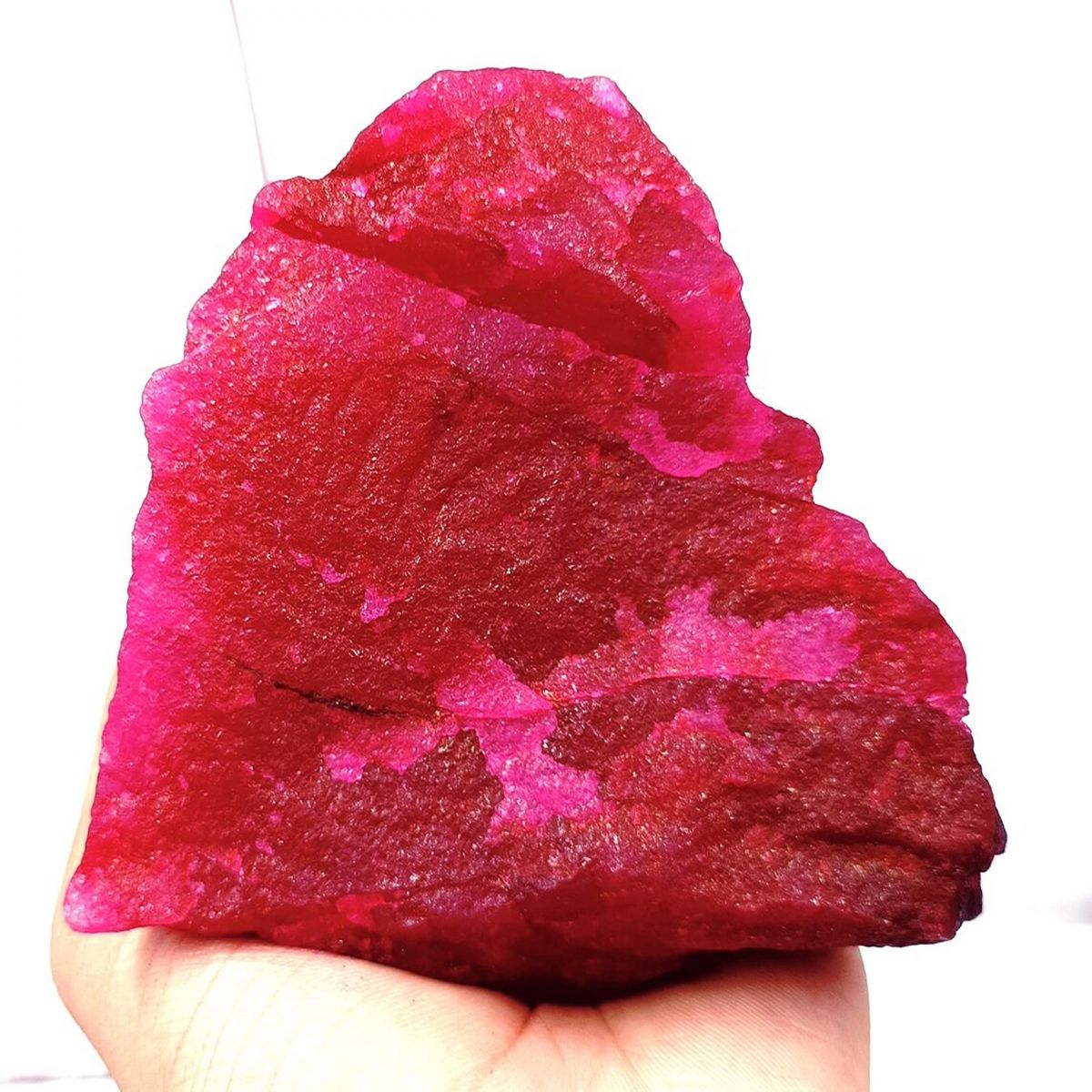 Uncut Red Rough 5000 Ct Natural 1 Kg Red Ruby Rough CERTIFIED Loose Gemstone