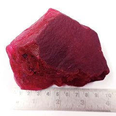 Uncut Red Rough 5000 Ct Natural 1 Kg Red Ruby Rough CERTIFIED Loose Gemstone