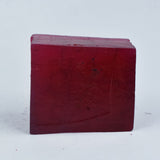 555 Ct Natural Red Ruby Raw Uncut Rough CERTIFIED Loose Gemstone