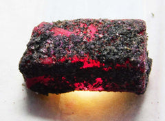 58 Carat Natural Ruby Uncut Red Dyed Rough Loose Gemstone CERTIFIED