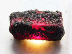 58 Carat Natural Ruby Uncut Red Dyed Rough Loose Gemstone CERTIFIED