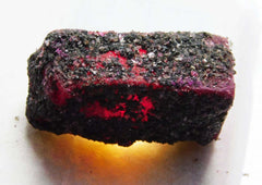 58 Carat Natural Ruby Uncut Red Dyed Rough Loose Gemstone CERTIFIED