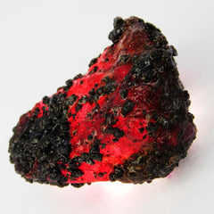 121 Ct Natural Red Ruby Huge Rough Earth Mined CERTIFIED Loose Gemstone