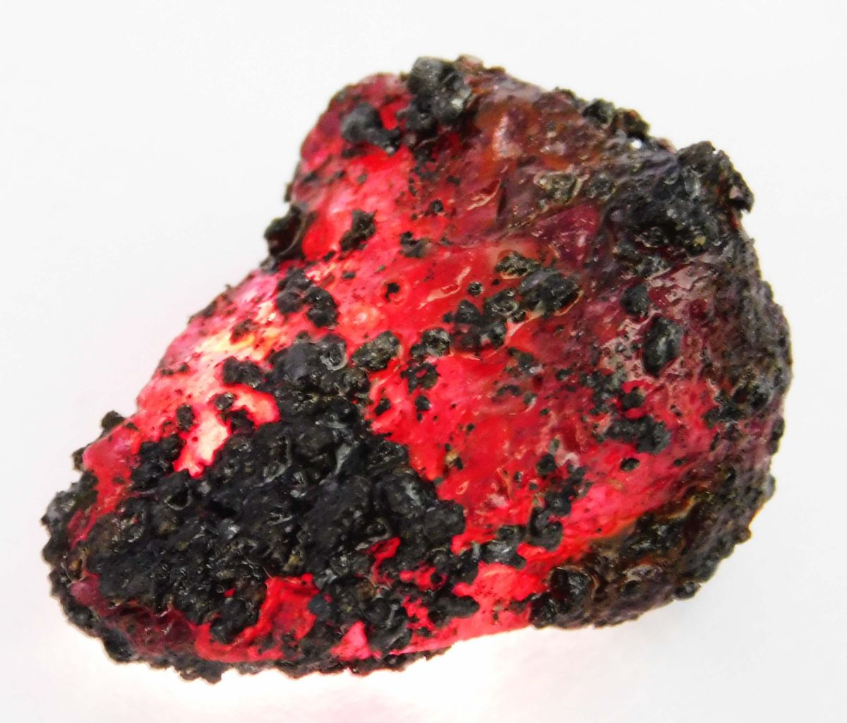 121 Ct Natural Red Ruby Huge Rough Earth Mined CERTIFIED Loose Gemstone