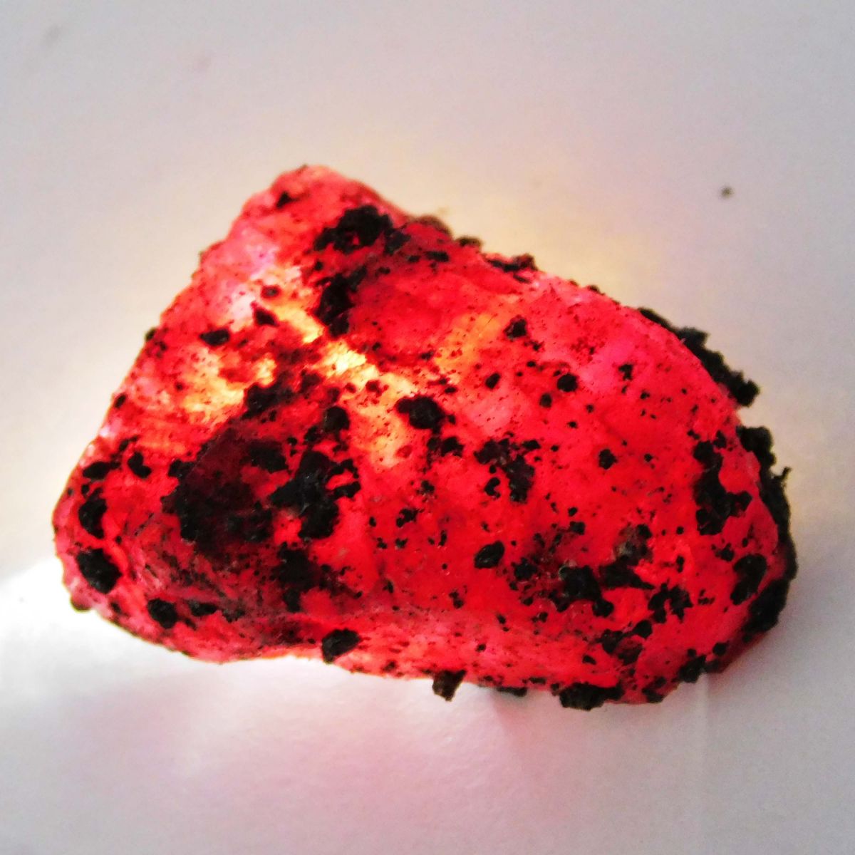 48 Carat Earth Mined Natural Red Ruby Huge Rough CERTIFIED Loose Gemstone