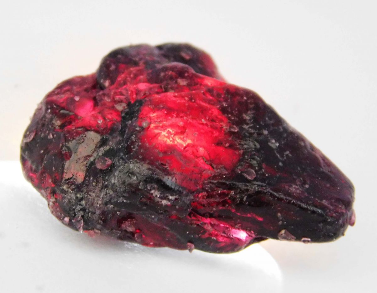 68 Carat Natural Red Ruby Huge Rough Earth Mined CERTIFIED Loose Gemstone