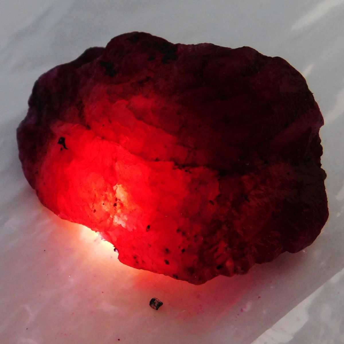 365 Ct Natural Ruby Huge Rough Earth Mined Certified Red Loose Gemstone