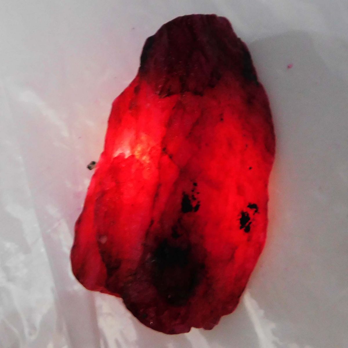 365 Ct Natural Ruby Huge Rough Earth Mined Certified Red Loose Gemstone