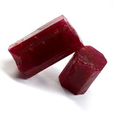 Uncut Red Rough 716.20 Ct Natural Ruby Huge Size Loose Gemstone Pair CERTIFIED