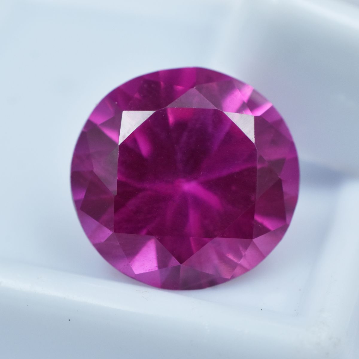 Most Demandable Pink Ruby 7.40 Ct Round Cut CERTIFIED Loose Gemstone Natural.