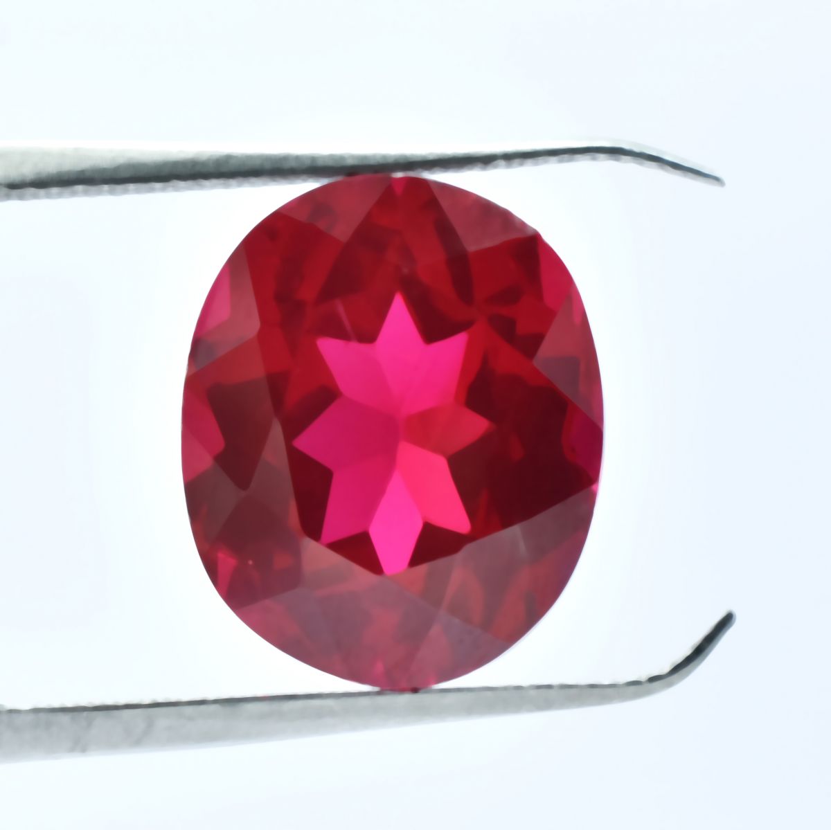 Extremely Rare 13.75 Ct Natural CERTIFIED Loose Gemstone Oval Cut Blood Red Ruby