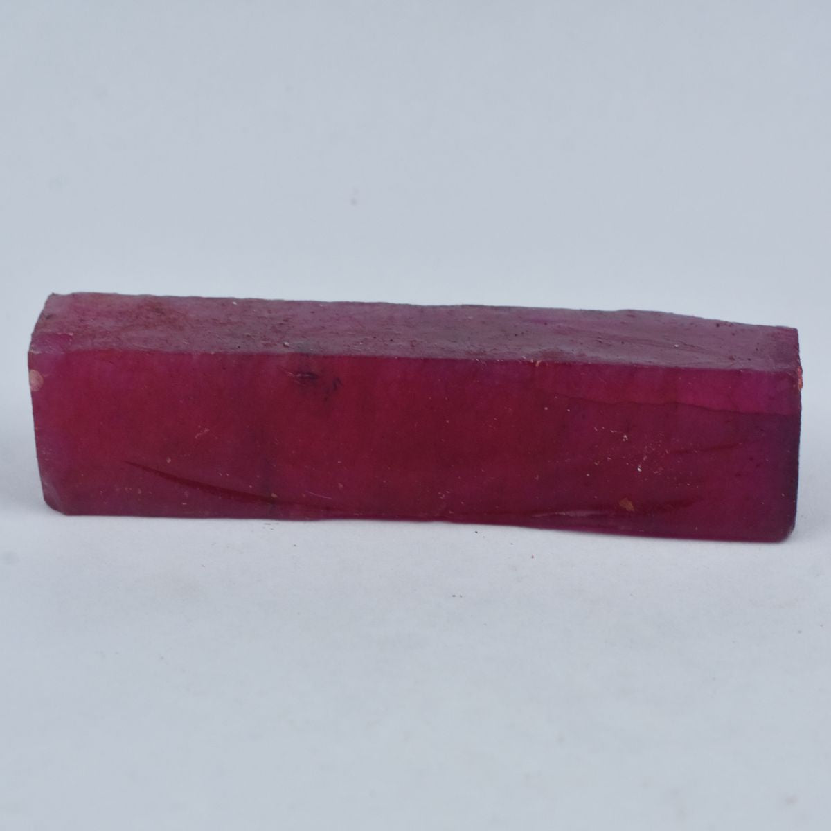 Natural Red Ruby Uncut Rough 254.35 Ct Loose Gemstone CERTIFIED