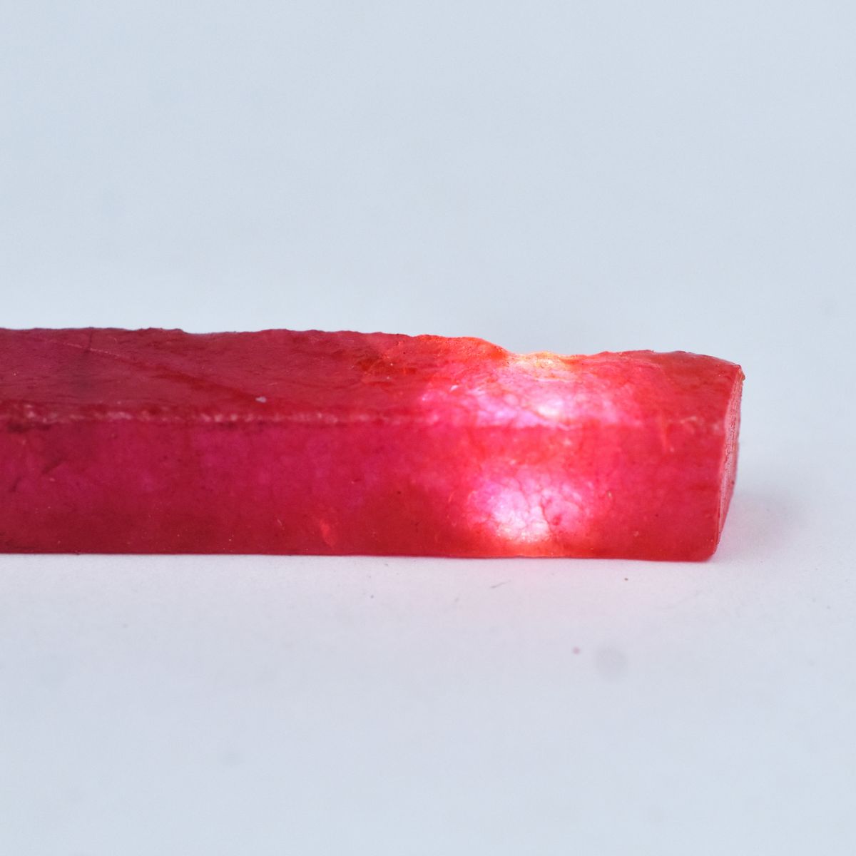 Ruby Red Natural Rough 73.25 Carat Uncut Raw Loose Gemstone CERTIFIED