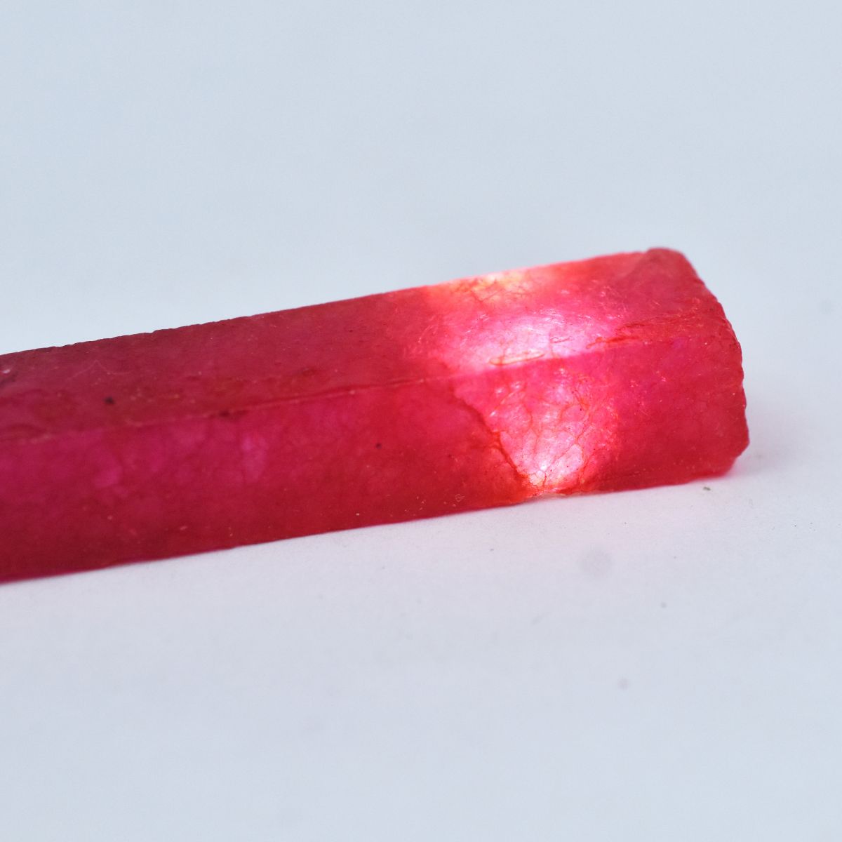 Ruby Red Natural Rough 73.25 Carat Uncut Raw Loose Gemstone CERTIFIED