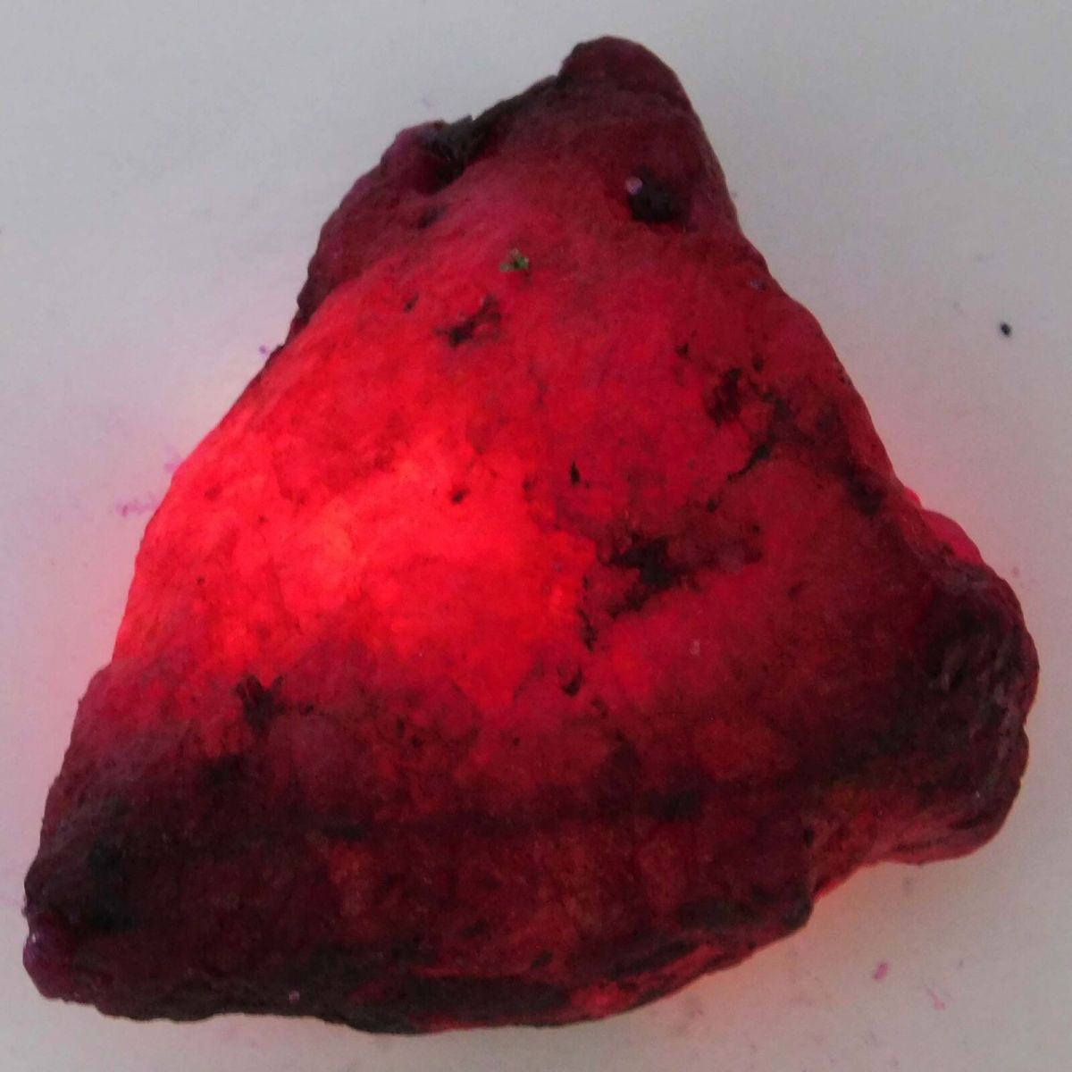 10000 Carat Natural Red Ruby Rough CERTIFIED Earth Mined Loose Gemstone