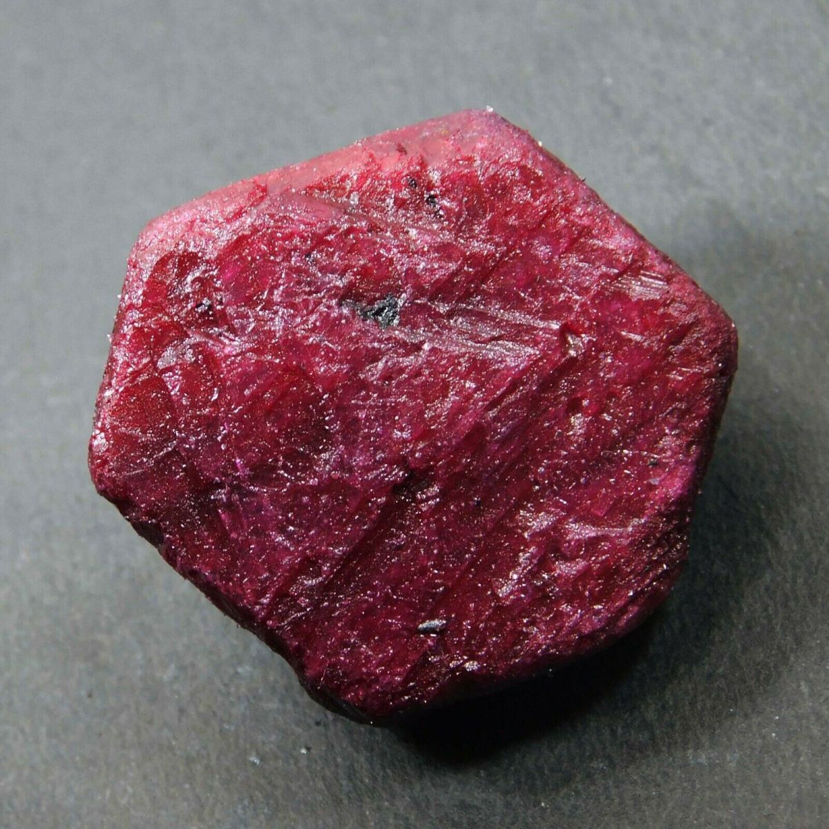 111 Carat Natural Red Ruby Uncut Dyed Rough Loose Gemstone CERTIFIED