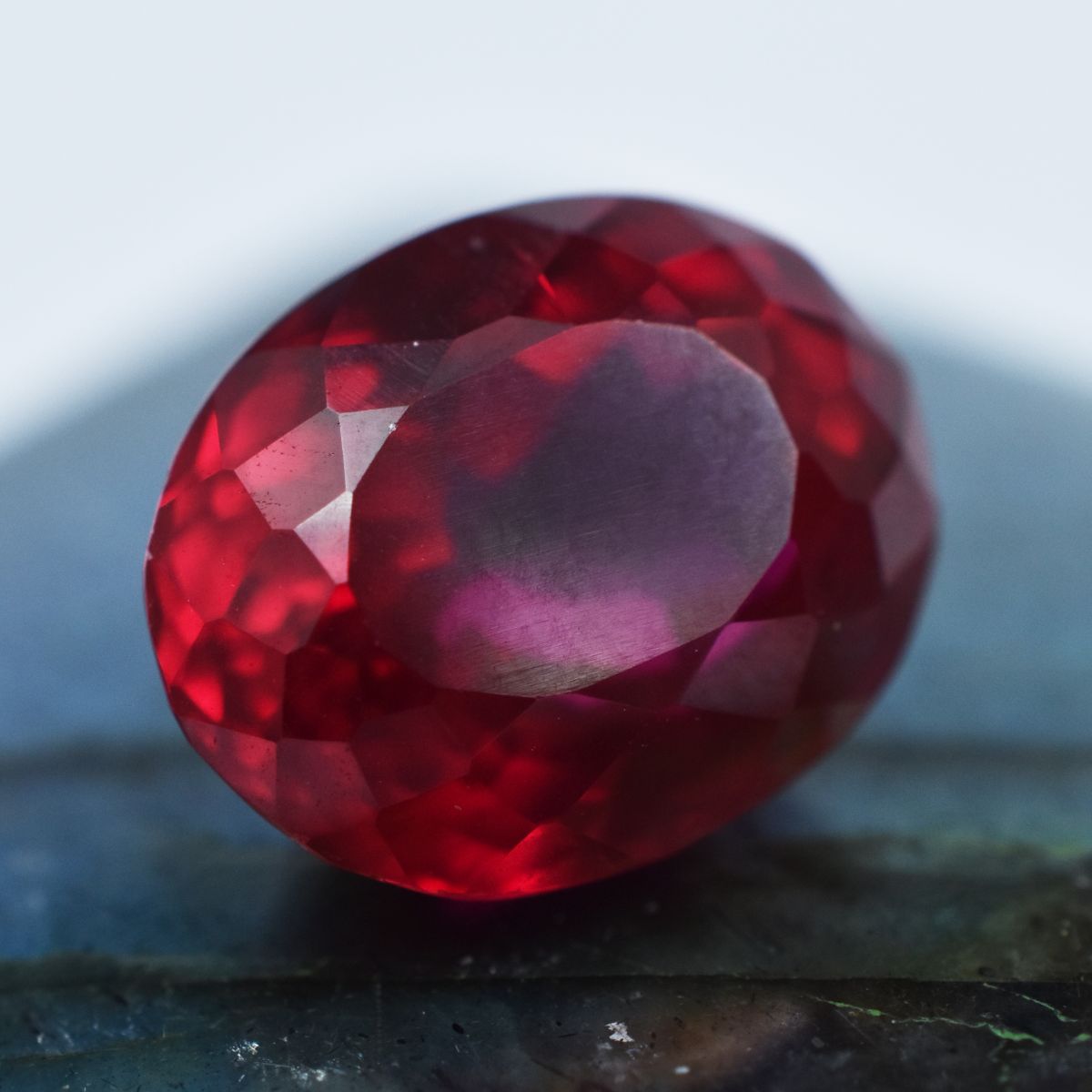9.05 Ct Natural Red Ruby Oval shape CERTIFIED Loose Gemstone