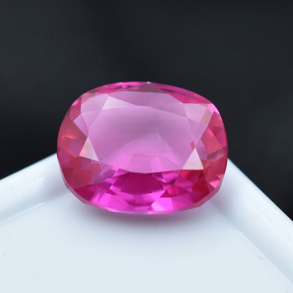 9.25 Carat Natural PINK Ruby Oval Shape CERTIFIED Ring Size Loose Gemstone