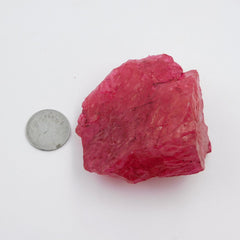 CERTIFIED 1240.25 Ct Red Ruby Raw Rough Uncut Earth Mined Rough Loose Gemstone