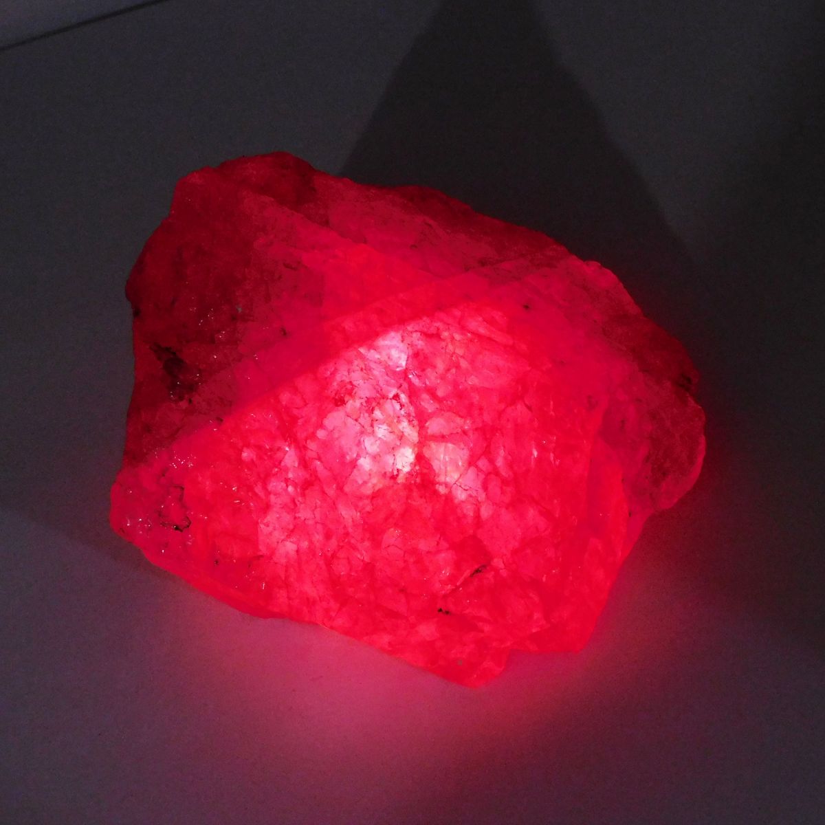 CERTIFIED 1240.25 Ct Red Ruby Raw Rough Uncut Earth Mined Rough Loose Gemstone