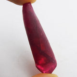 Earth Mined 55.35 Ct Natural Ruby Uncut Huge Rough CERTIFIED Red Loose Gemstone