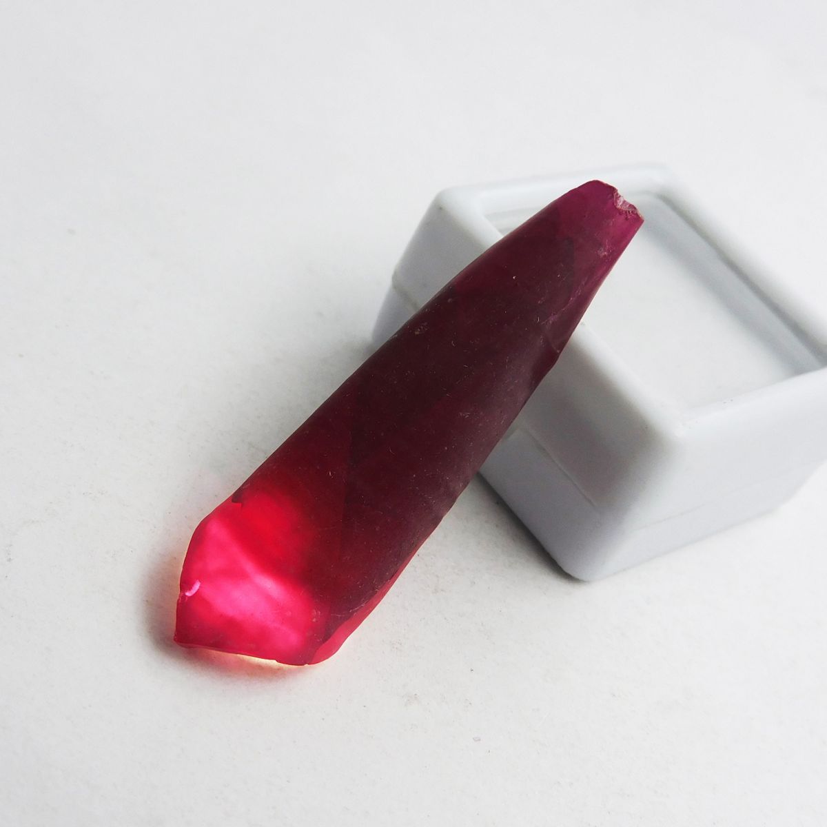 Earth Mined 55.35 Ct Natural Ruby Uncut Huge Rough CERTIFIED Red Loose Gemstone