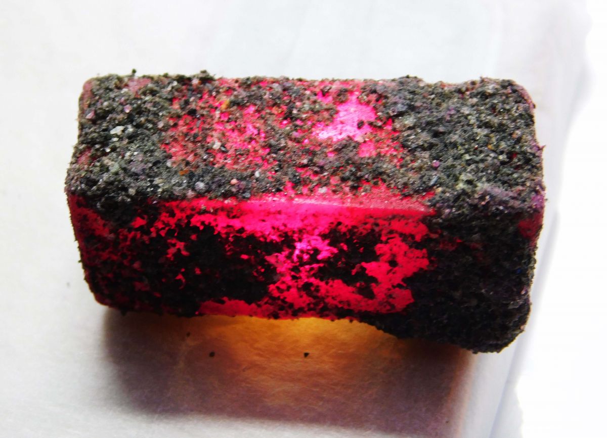 103 Ct Dyed Raw Rough Natural Red Ruby Rough CERTIFED Loose Gemstone