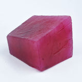 Natural Red Ruby 555 Ct CERTIFIED Uncut Raw Rough Loose Gemstone