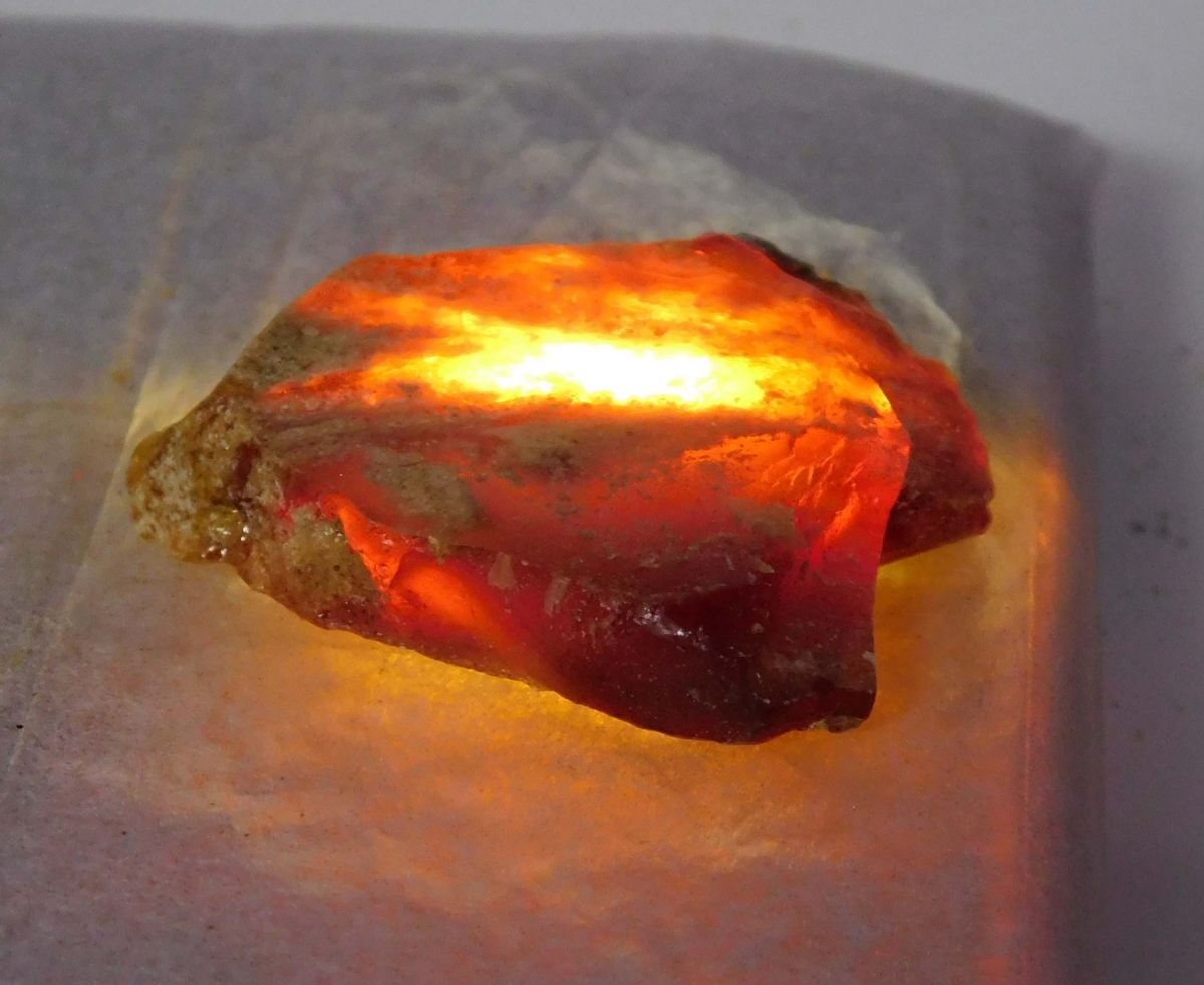 13.50 Ct Natural Amber Rough Orange CERTIFIED Excellent Quality Loose Gemstone