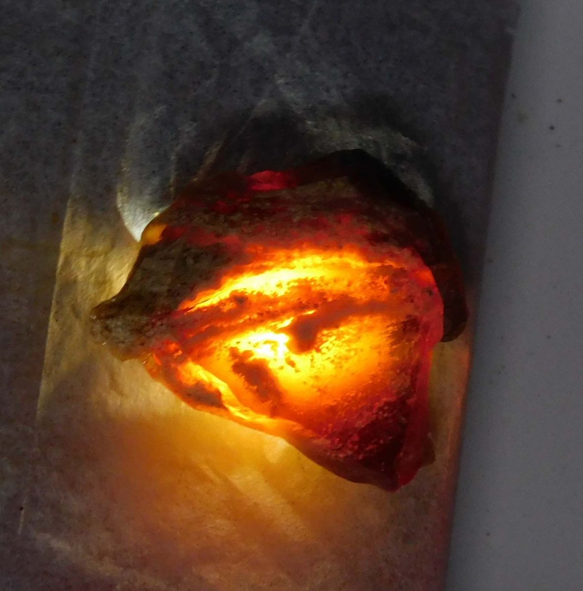 13.50 Ct Natural Amber Rough Orange CERTIFIED Excellent Quality Loose Gemstone