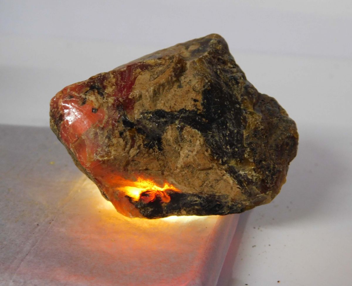 Natural Amber Rough Orange Uncut Rough 143 Carat CERTIFIED Loose Gemstone