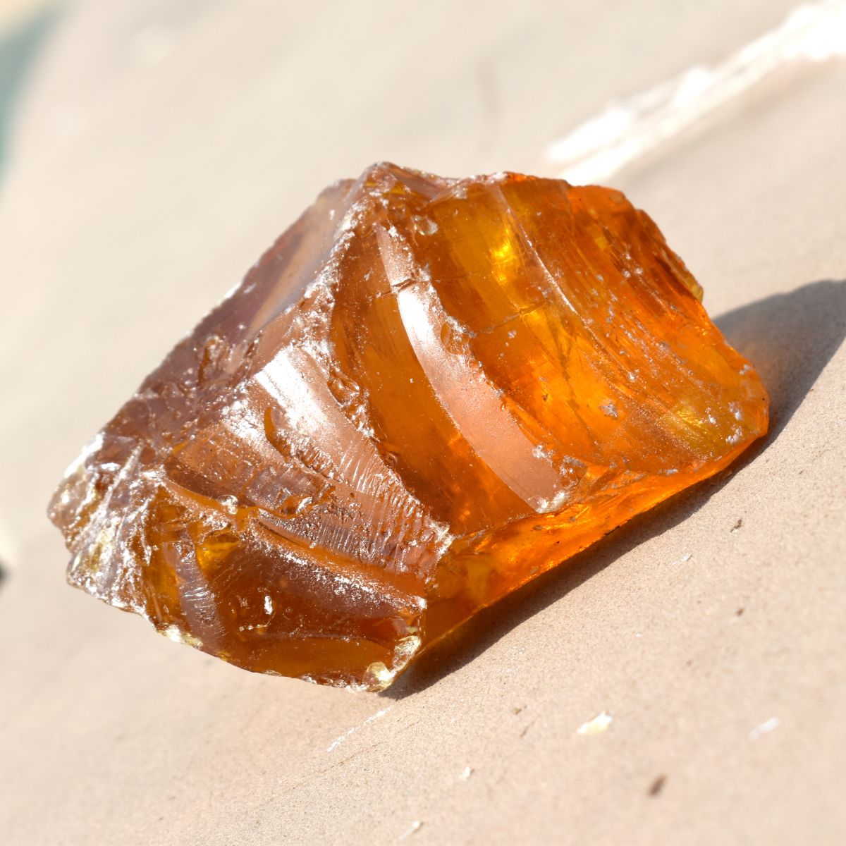 Natural AMBER 380.30 Ct UNCUT Raw ROUGH CERTIFIED Orange Loose Gemstones