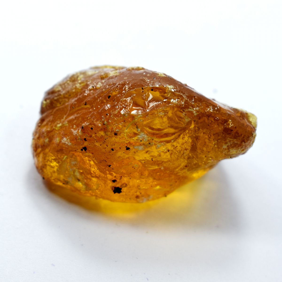 66.45 Ct Amber Gemstone Natural Orange Rough Uncut Raw CERTIFIED Loose Gemstone