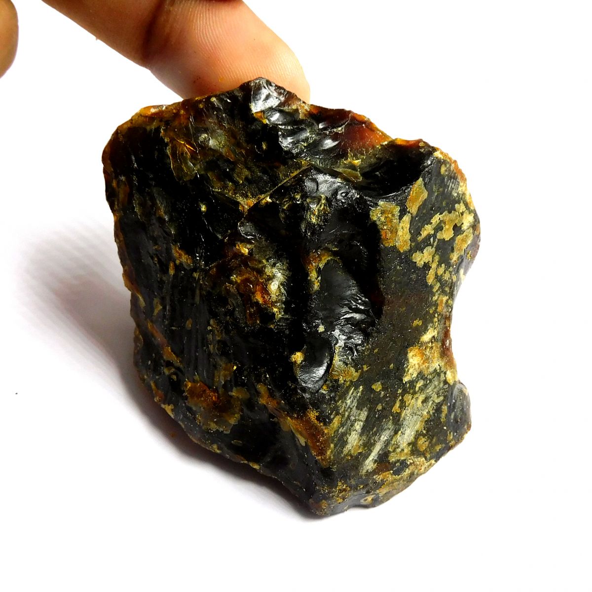 Natural Red Amber UnCut Rough 197.10 Ct Beautiful CERTIFIED Loose Gemstone