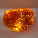 CERTIFIED 500.36 Ct Natural Raw Amber Orange Uncut Rough Loose Gemstone