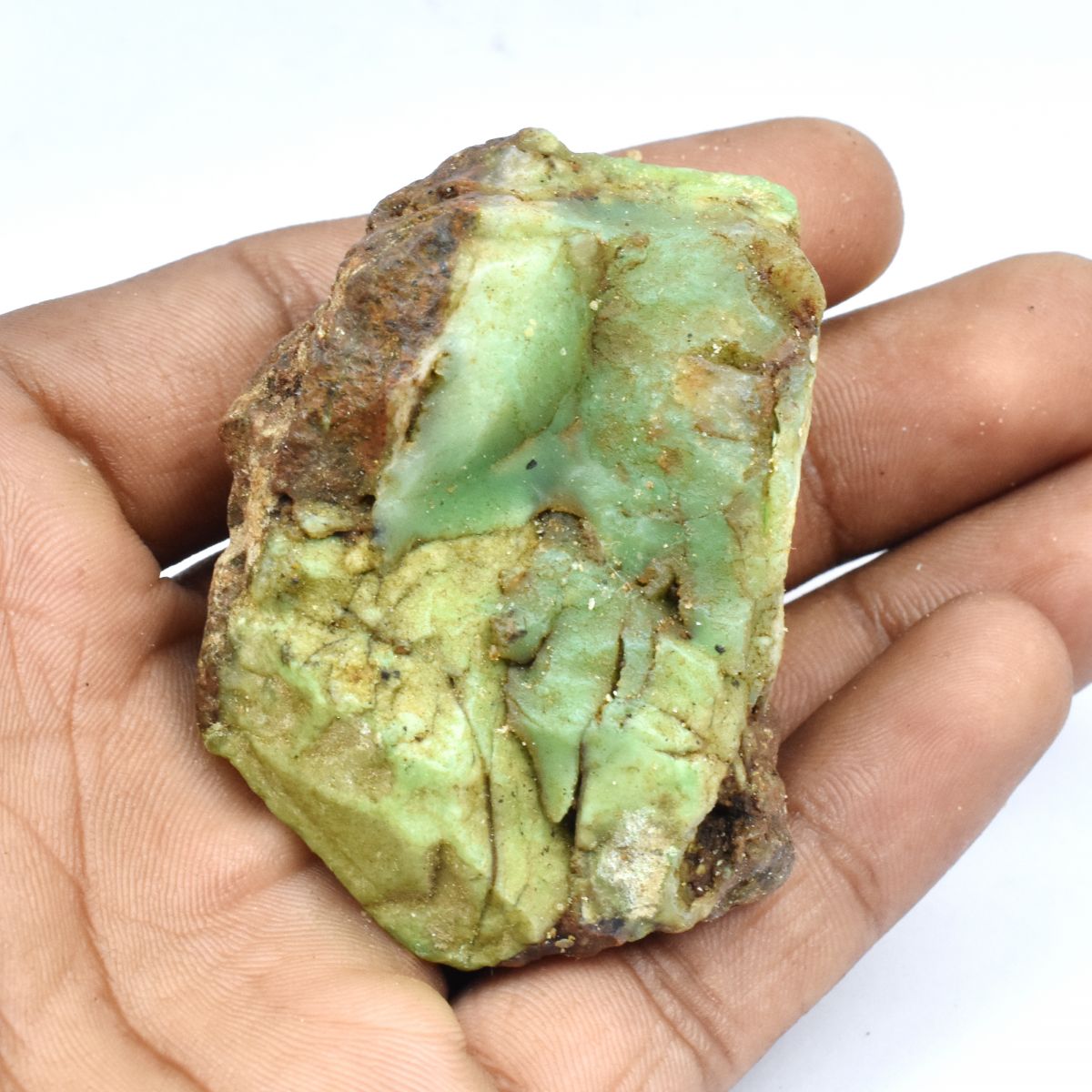 Raw Rough Natural 270.35 Carat Uncut Green Fluorite Loose Gemstone CERTIFIED