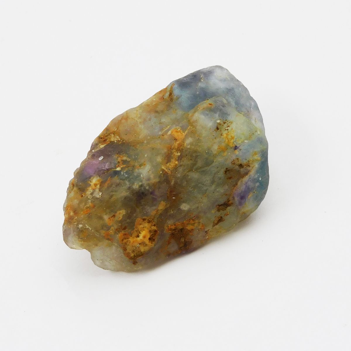 Earth Mined 173.4 Ct Natural Multi Color Fluorite Uncut Rough CERTIFIED Gemstone