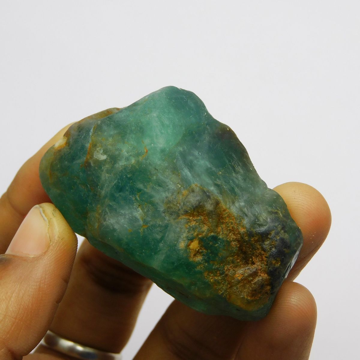 304.5 Ct Earth Mined Natural Fluorite Uncut Multi Color CERTIFIED Rough Gemstone