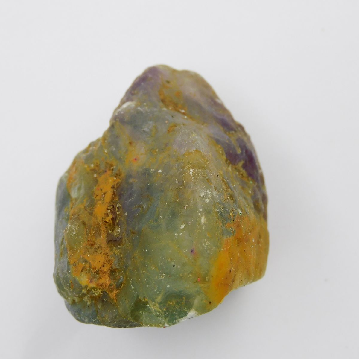 Rough Multi Color Fluorite 512.90 Ct Natural Raw Uncut CERTIFIED Loose Gemstone