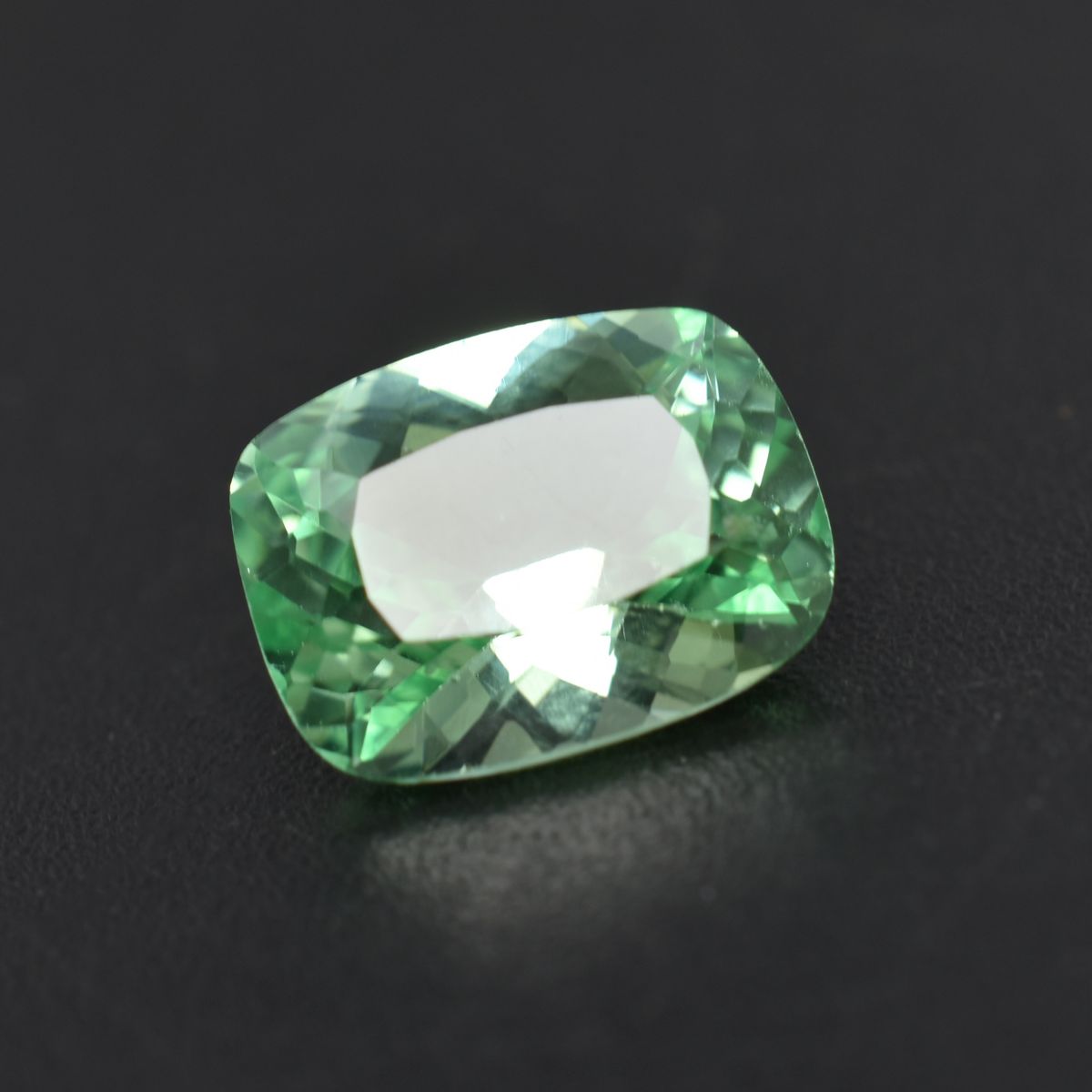 Sapphire Loose Gemstone CERTIFIED Cushion Cut 10.85 Ct Natural Bluish Green