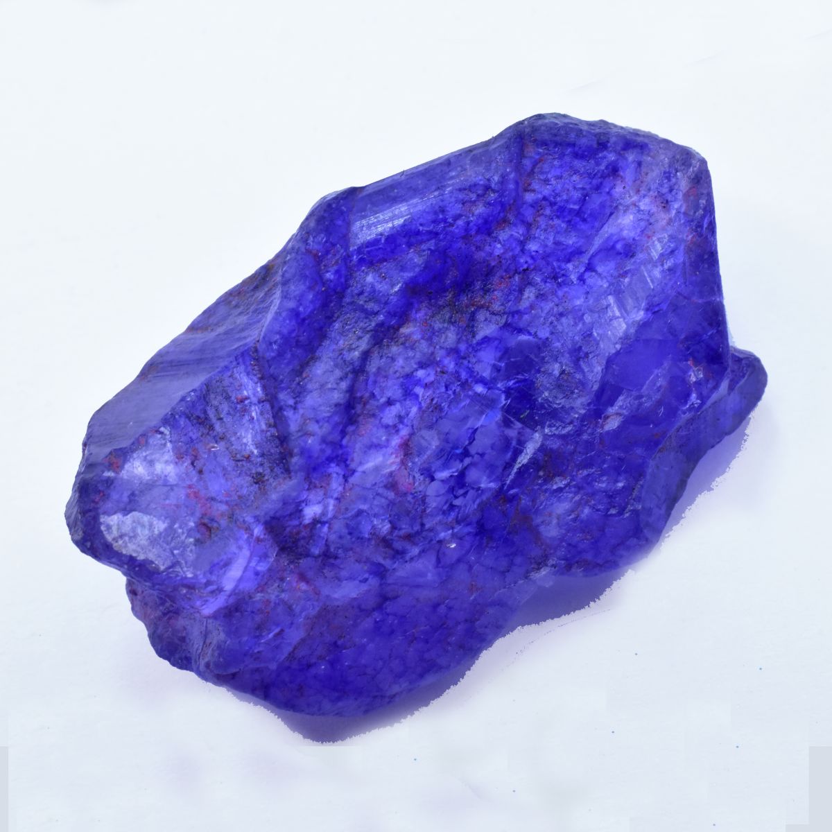 Natural Blue Sapphire 200 Carat Dyed Huge Size Uncut Rough Gemstone CERTIFIED