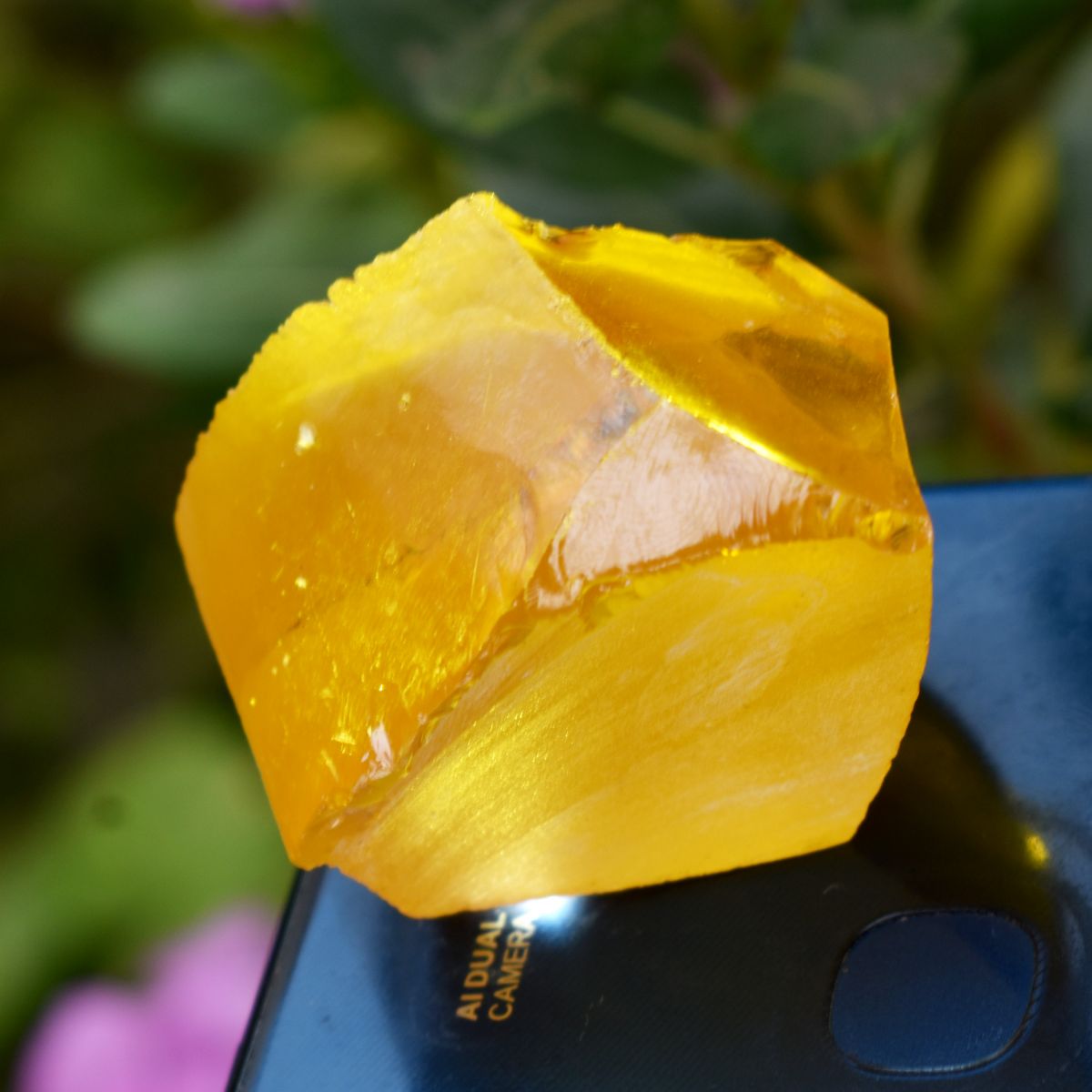 Uncut Raw Rough Natural Yellow Sapphire 293.75 Carat CERTIFIED Loose Gemstone