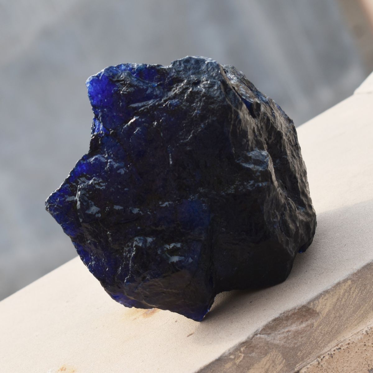 5228 Ct CERTIFIED Natural Sapphire Blue Dyed Rough Loose Gemstone Huge Size