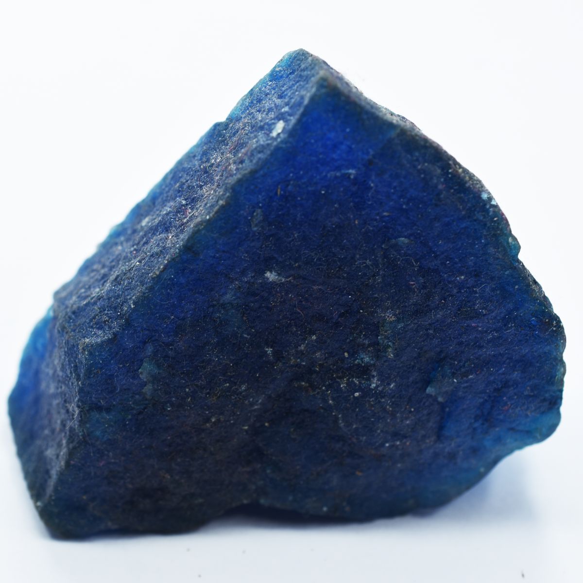 Blue Sapphire 700.72 Ct Natural Dyed Uncut Raw Rough CERTIFIED Loose Gemstone