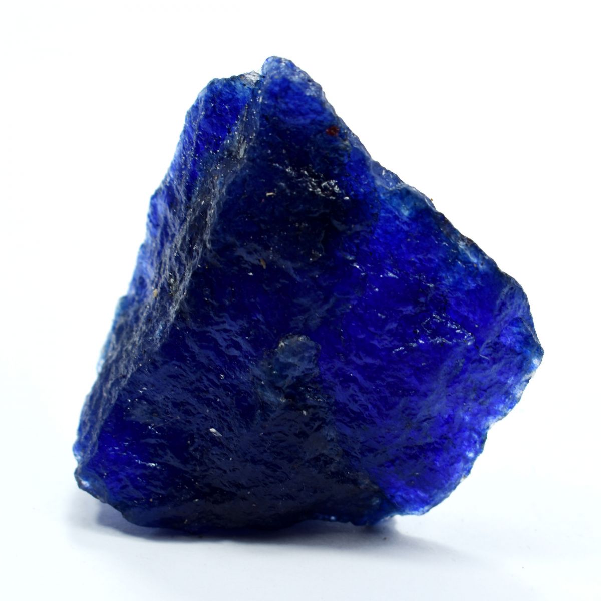 Natural Dyed Rough 228.70 Ct CERTIFIED Blue Sapphire Uncut Rough Loose Gemstone