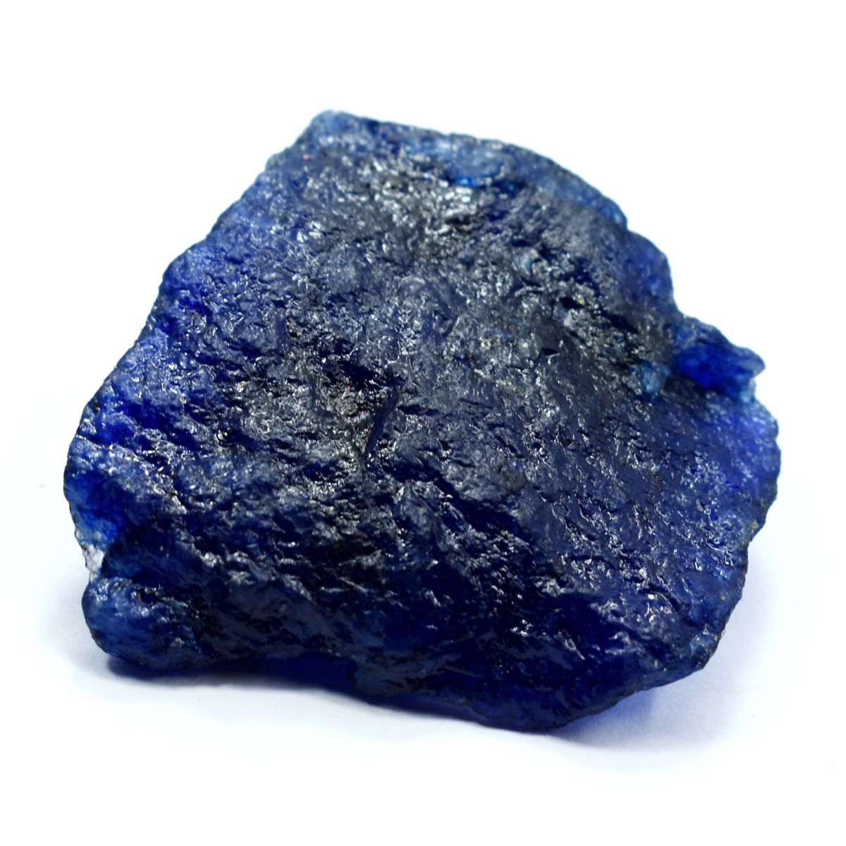 Natural Dyed Rough 228.70 Ct CERTIFIED Blue Sapphire Uncut Rough Loose Gemstone