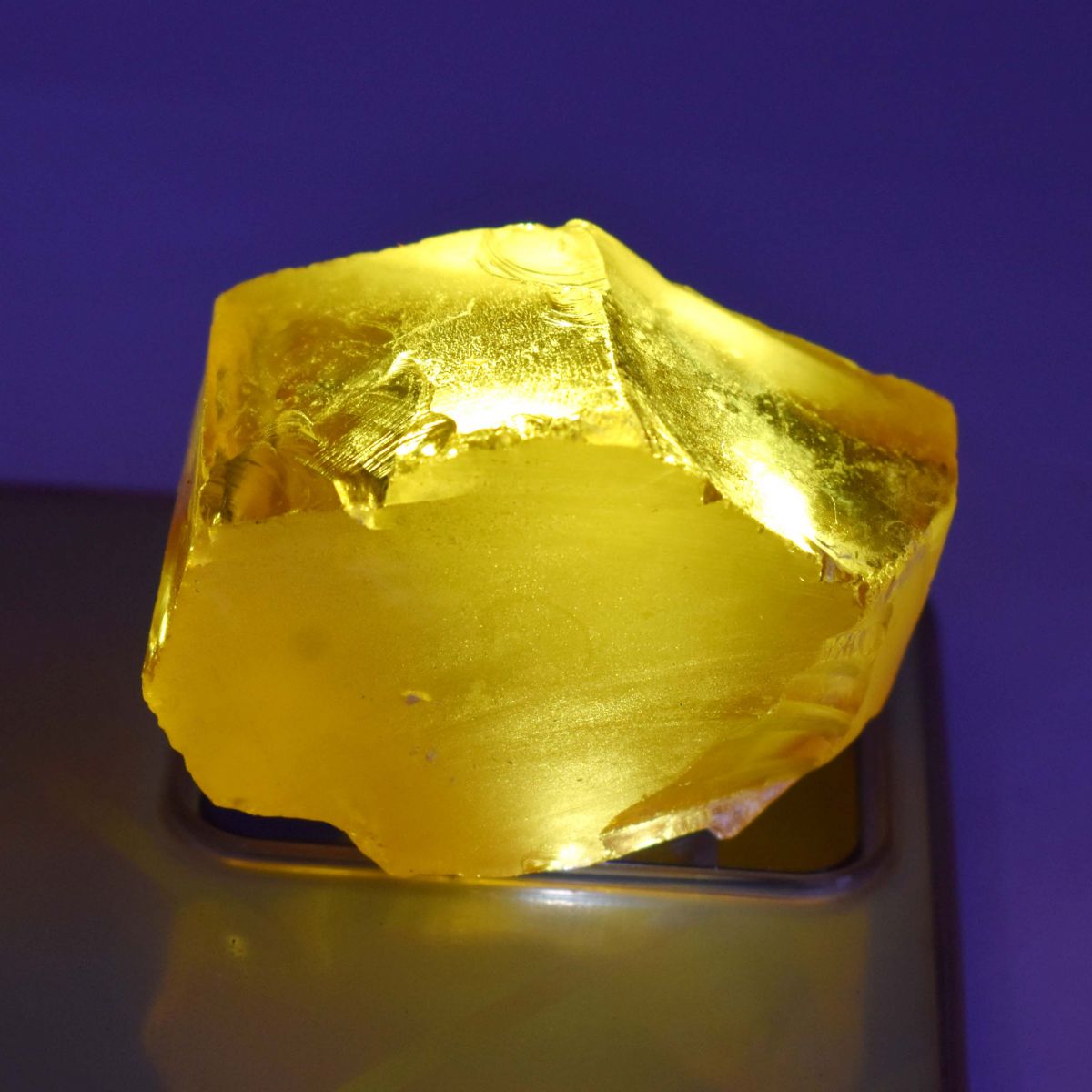 310.65 Ct NATURAL Sapphire ROUGH Huge Size CERTIFIED Yellow Loose Gemstone