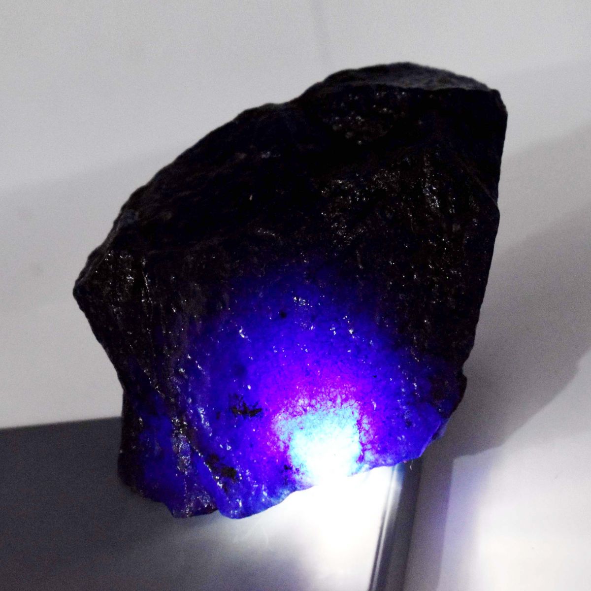 2000.00 Ct Natural Sapphire Blue Rough Uncut Huge Size CERTIFIED Loose Gemstone